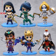 League of Legends figures(6pcs a set)