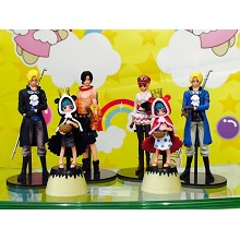 One Piece figures set(6pcs a set)