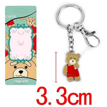 Teddy bear key chain