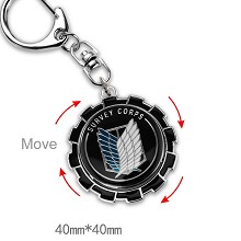 Attack on Titan anime necklace