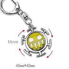 One Piece Law anime key chain