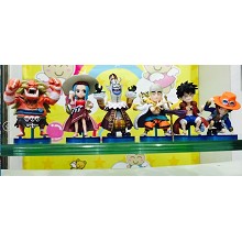 One Piece anime figures set(6pcs a set)