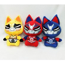 7.2inches the cat plush dolls set(3pcs a set)