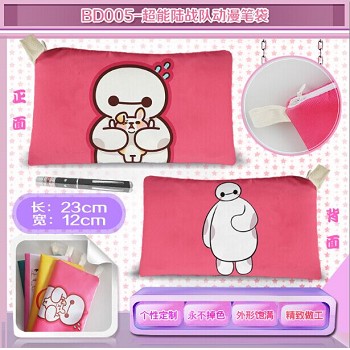 Big hero 6 baymax pen bag