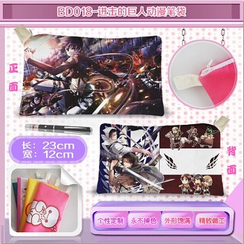 Attack on Titan pen bag