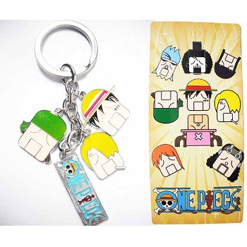 One Piece iron key chain