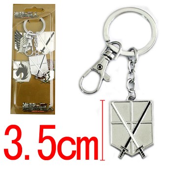 Attack on Titan iron key chain