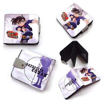 Detective conan pu wallet