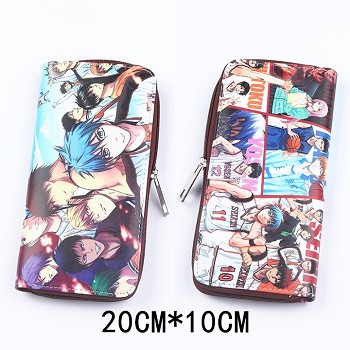 Kuroko no Basuke anime pu long wallet/purse