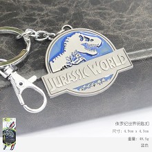 Jurassic Park key chain