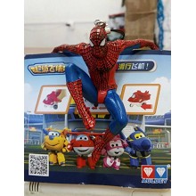 Spider man figure doll key chain