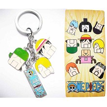 One Piece iron key chain