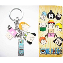 One Piece iron key chain