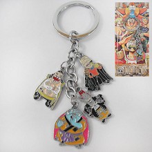 One Piece iron key chain