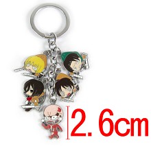 Attack on Titan key chain