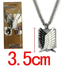 Attack on Titan iron necklace