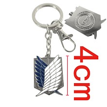 Attack on Titan iron key chain