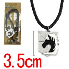 Attack on Titan iron necklace