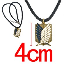 Attack on Titan iron necklace