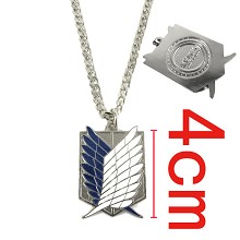 Attack on Titan iron necklace