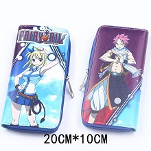 Fairy Tail anime pu long wallet/purse