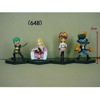 One Piece figures set(4pcs a set)