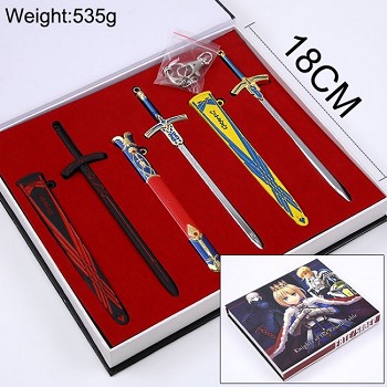 Fate Stay Night cos weapons a set