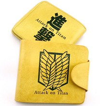 Attack on Titan pu wallet