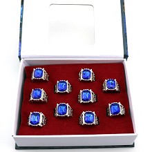 Kuroshitsuji rings set(10pcs a set)