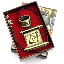 DOTA necklace+ring a set