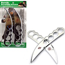 Naruto Asuma cosplay kunai alloy weapons set(2pcs a set)