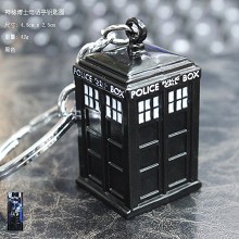Doctor Who key chain black