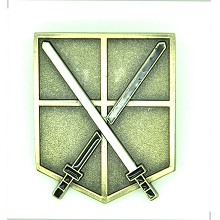 Attack on Titan brooch pin