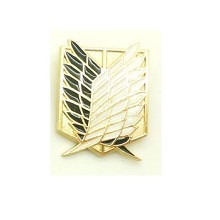 Attack on Titan brooch pin