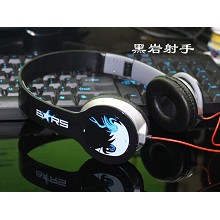 Black rock shooter headphone