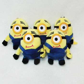 Despicable Me plush dolls set(5pcs a set) 100MM