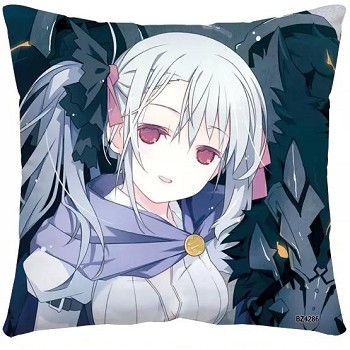 Machine-Doll wa Kizutsukanai two-sided pillow