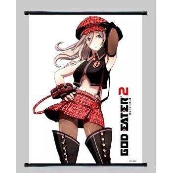 God Eater wall scroll