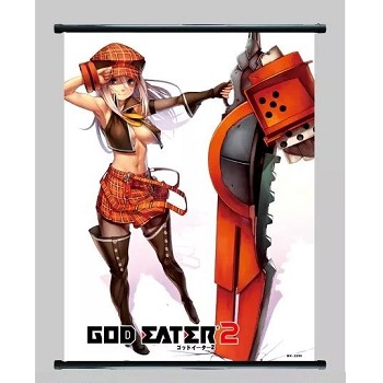 God Eater wall scroll