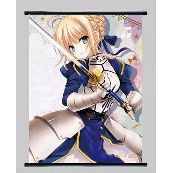 Fate Stay Night wall scroll