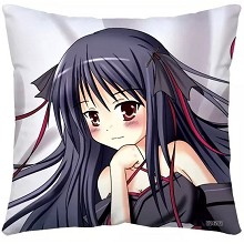 Machine-Doll wa Kizutsukanai two-sided pillow