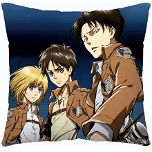 Attack on Titan two-sided pillow