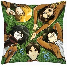 Attack on Titan two-sided pillow