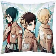 Attack on Titan two-sided pillow