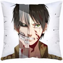 Attack on Titan two-sided pillow