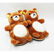 Rilakkuma plush slippers a pair