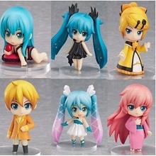 Hatsune Miku figures set(6pcs a set)B