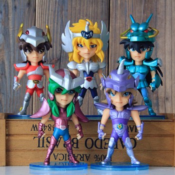 Saint Seiya figures set(5pcs a set)