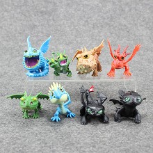 How to Train Your Dragon figures st(8pcs a set)