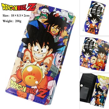 Dragon ball anime long wallet